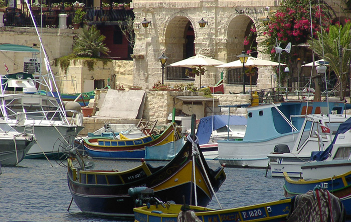 Hafen in Malta