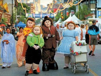 Parade in Montréal