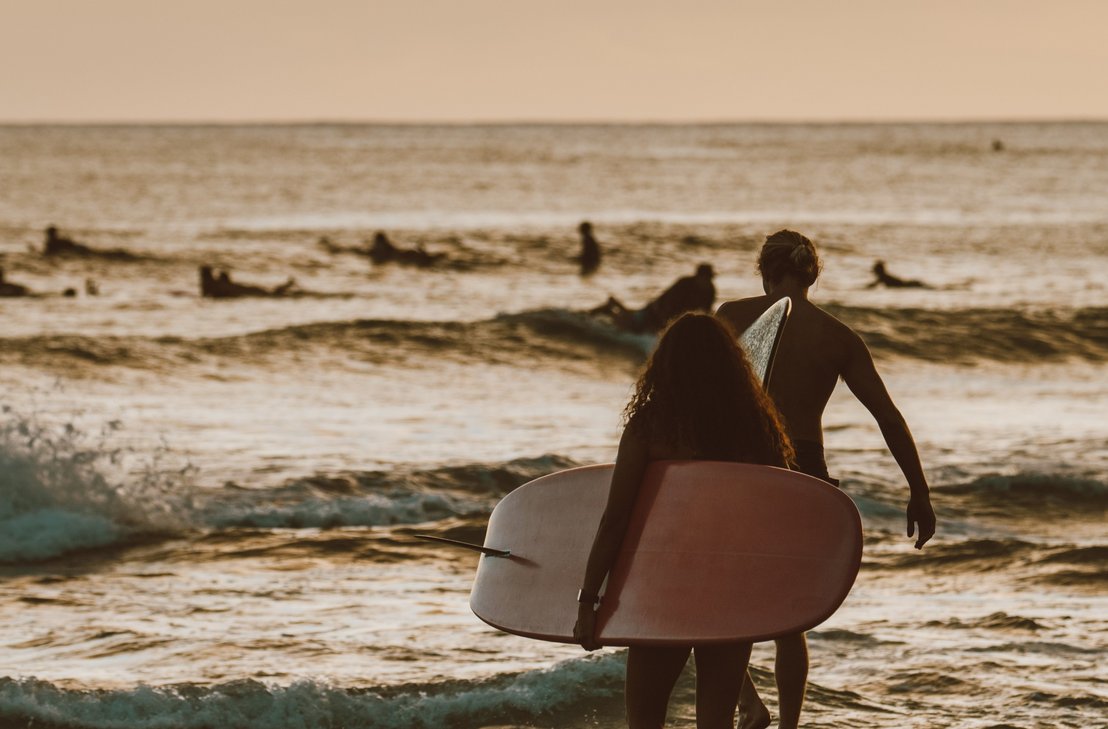 Surfen lernen